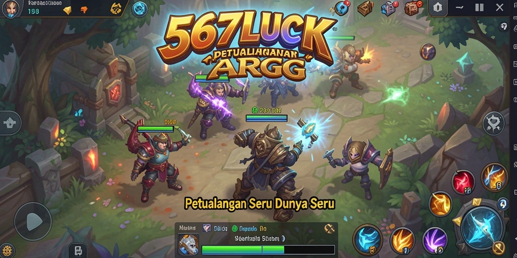 Tampilan gameplay 567LUCK yang memukau dan penuh aksi.