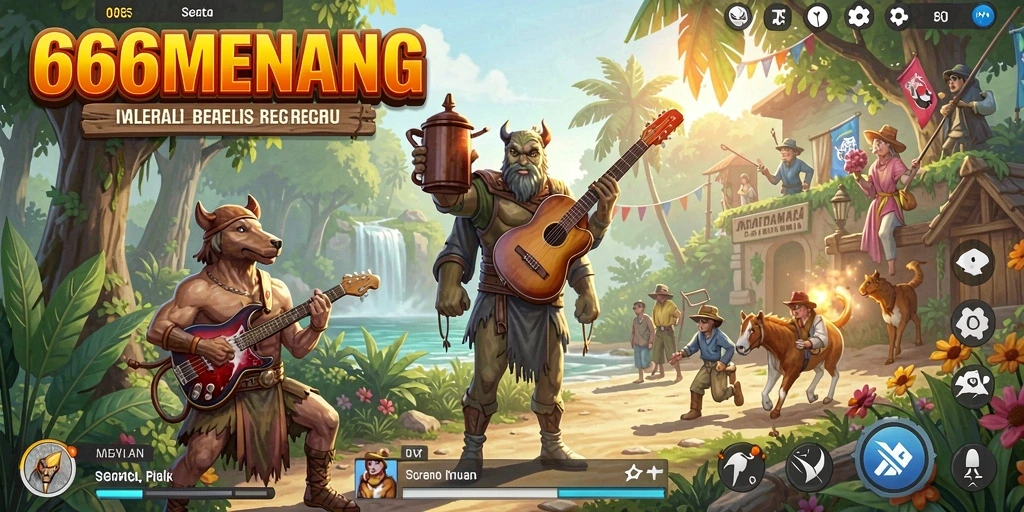 Screenshot gameplay <strong>666MENANG</strong> menampilkan suasana eksplorasi dunia terbuka yang menakjubkan.