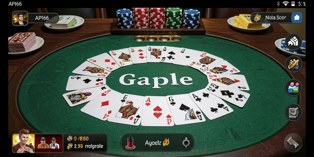Tangkap momen seru saat bermain Gaple di API66.