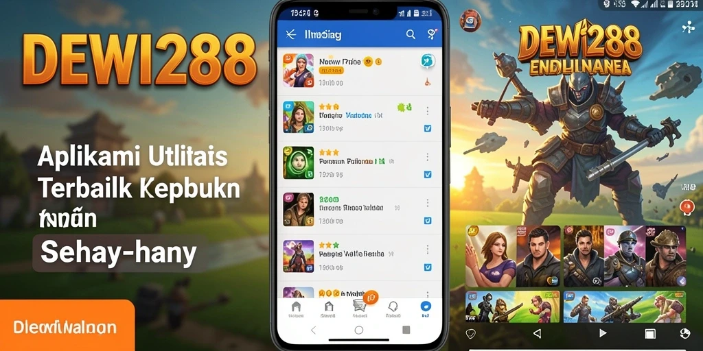 Tampilan interface DEWI288 yang mudah digunakan untuk berbagai kegiatan.