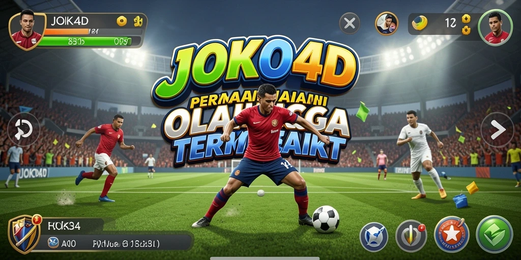 Tampilan gameplay seru dari JOKO4D dengan berbagai cabang olahraga.