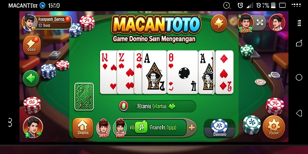 Tampilan gameplay seru dari MACANTOTO dengan pemain yang aktif.