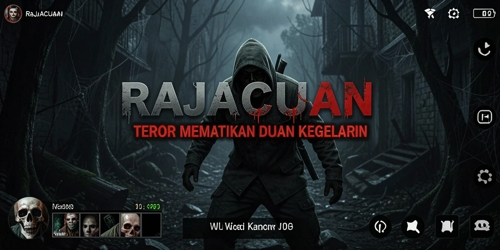 Tampilan mencekam dari RAJACUAN saat gameplay berlangsung.