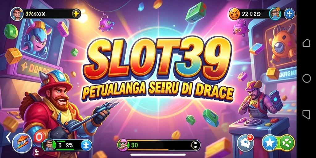 Screenshot utama SLOT39 menampilkan gameplay seru dan penuh warna.