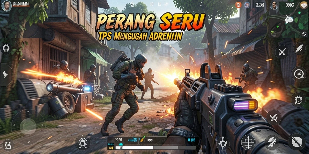 Tampilan gameplay T6 yang seru dan mendebarkan